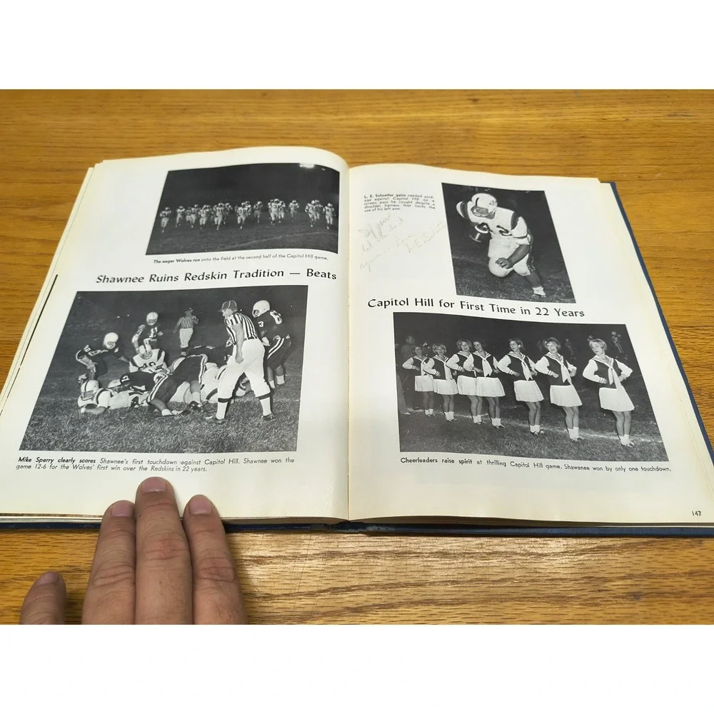 1966 Shawnee Oklahoma Highschool Yearbook‎